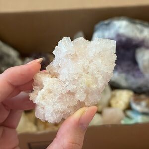 Pink halite